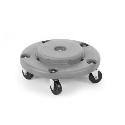 Vozík na kontejner kontejner 120 l, AmerBox, pro 691038, Světle šedá, ⌀455x(H)165mm | 691076